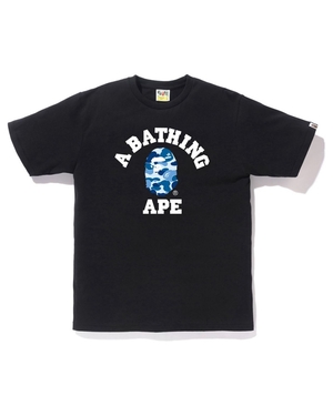 T Shirts Bape ABC College Noir Homme | YQD-80040588